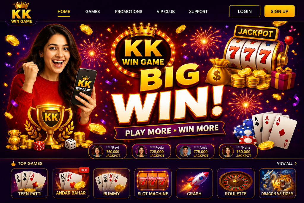 kk win game 